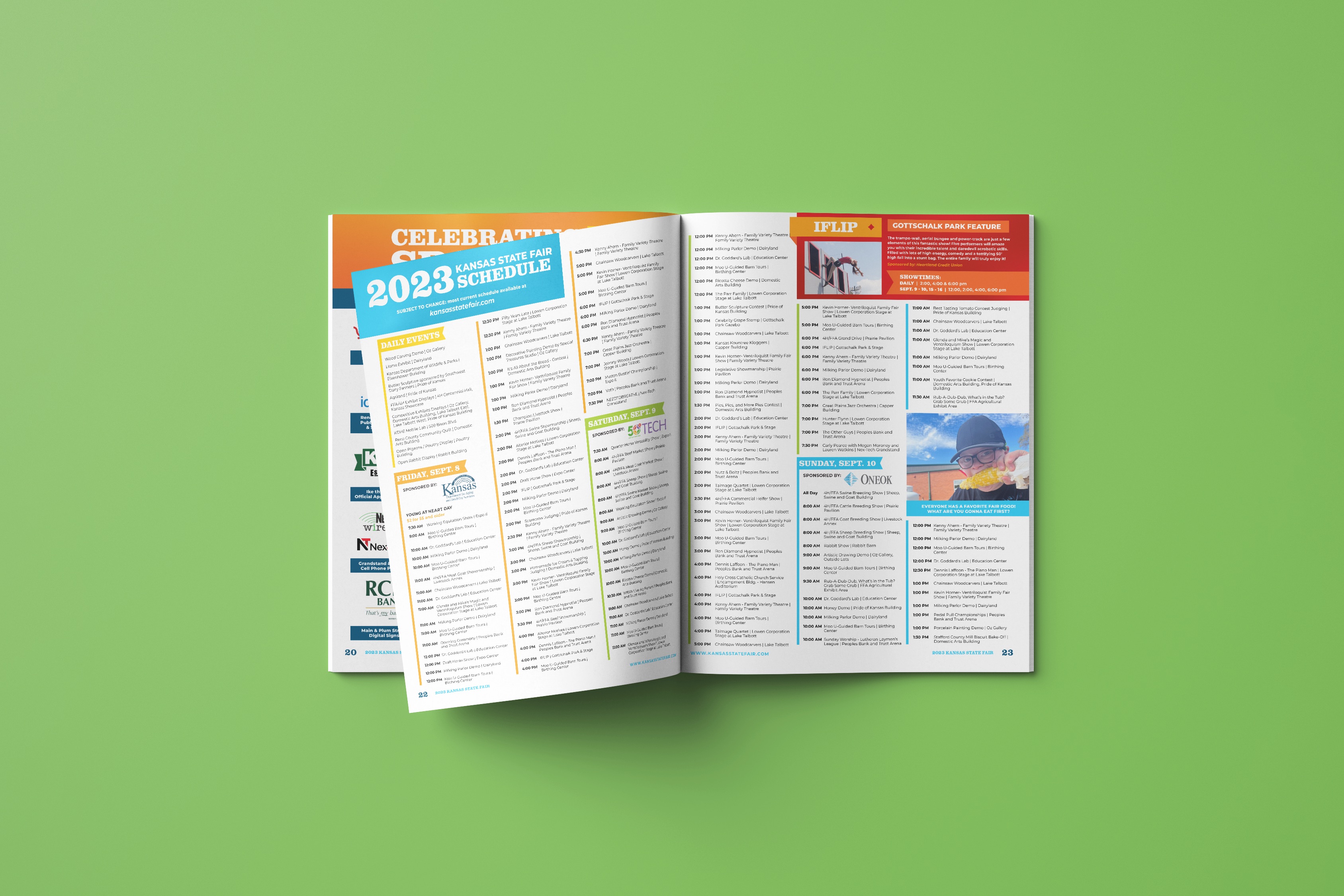Visitor’s Guide Spread Mockup 2